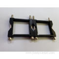 CNC Octagon carbon fiber tube aluminum clamp